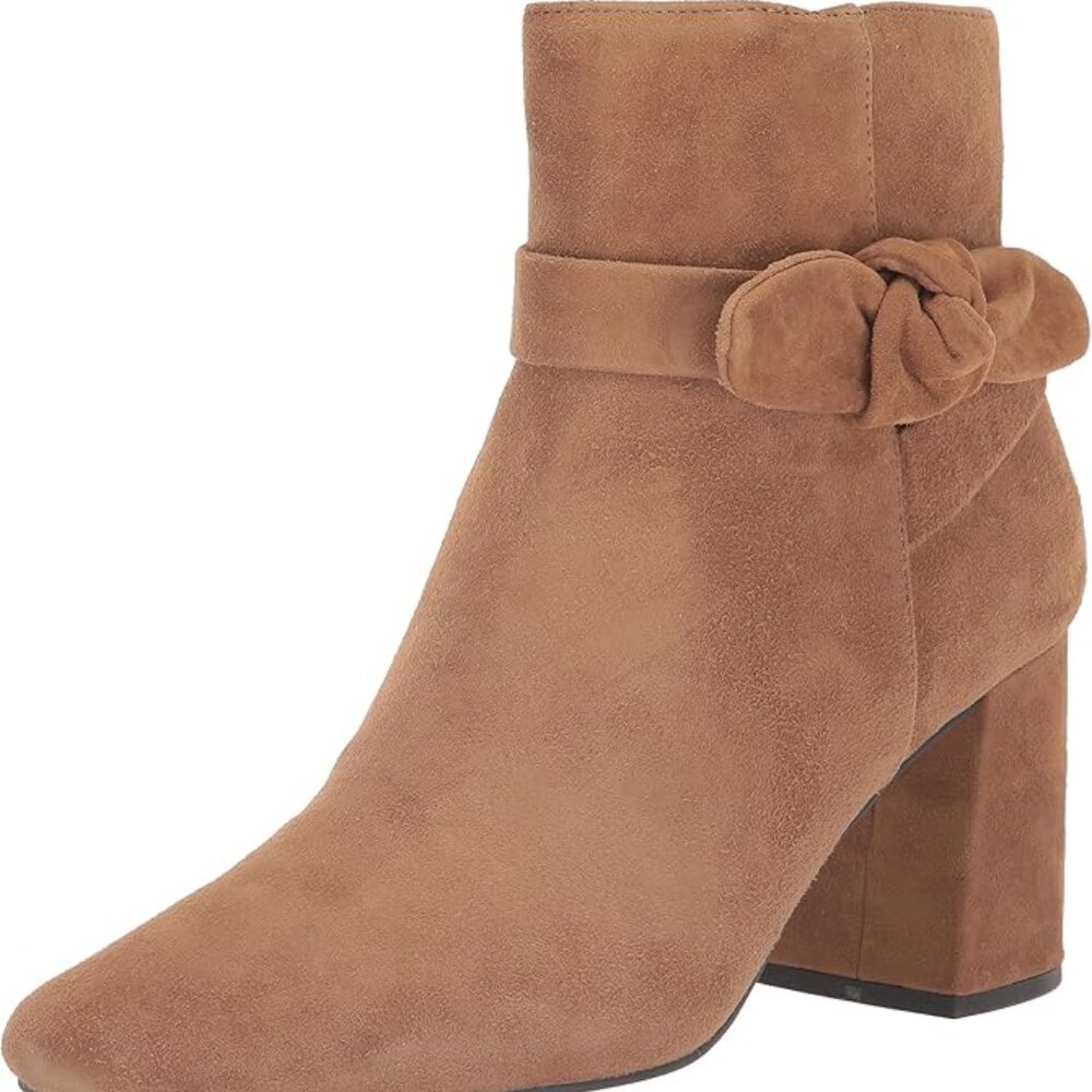 Bella Vita Women's Felicity Boots, Cognac Suede Leather, 9